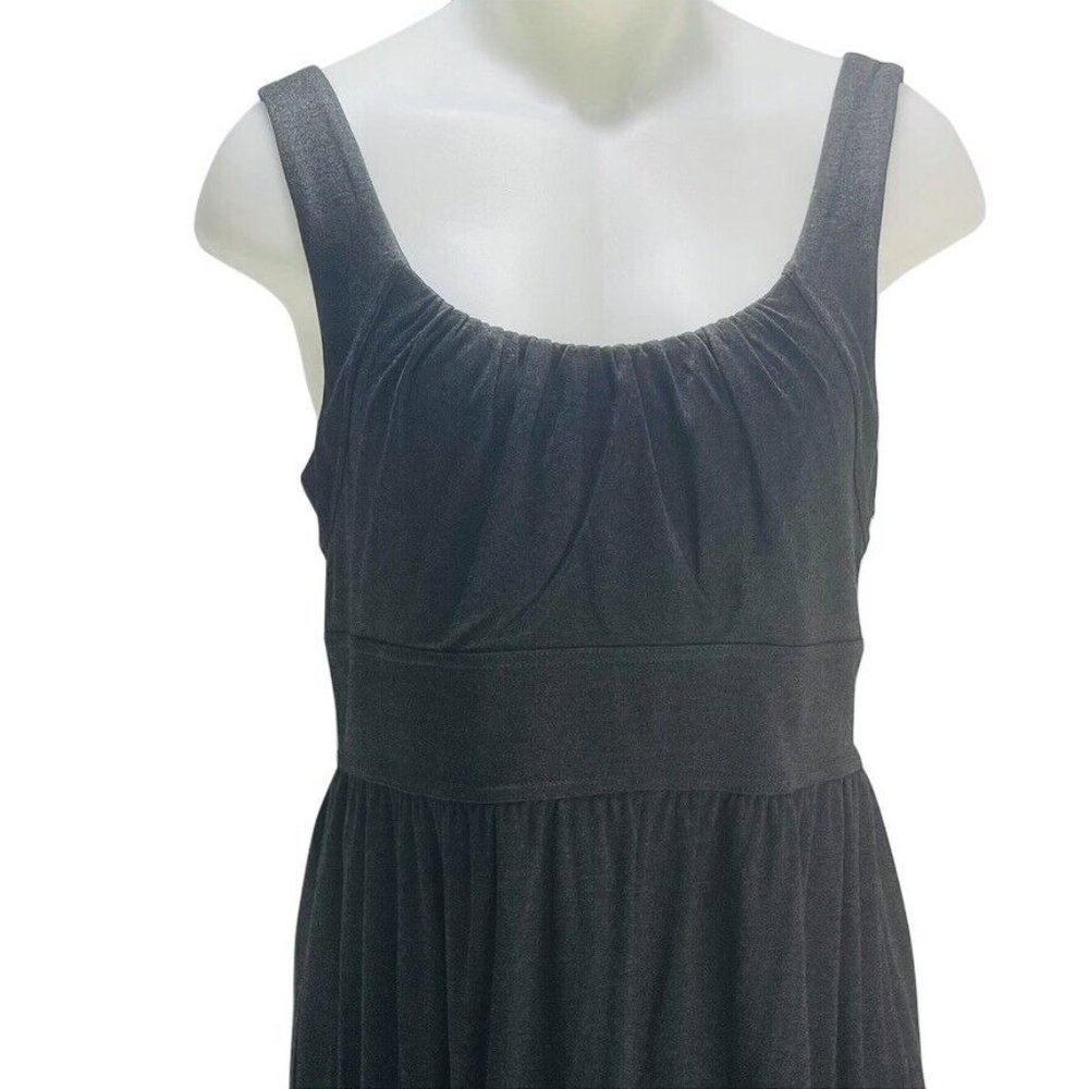 ANN TAYLOR LOFT Dress Women's Size 8 Casual Midi Gray - Picture 5 of 11